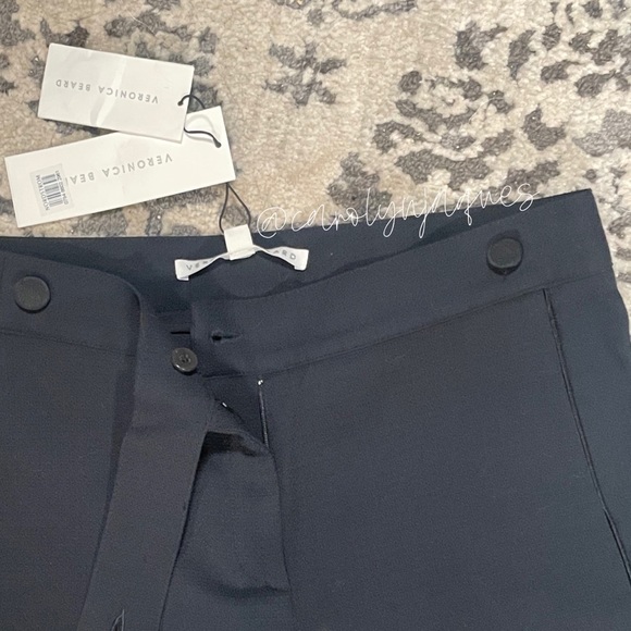 Veronica Beard Twig Tuxedo Trouser - Picture 6 of 9